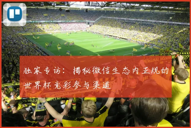 独家专访：揭秘微信生态内正规的世界杯竞彩参与渠道