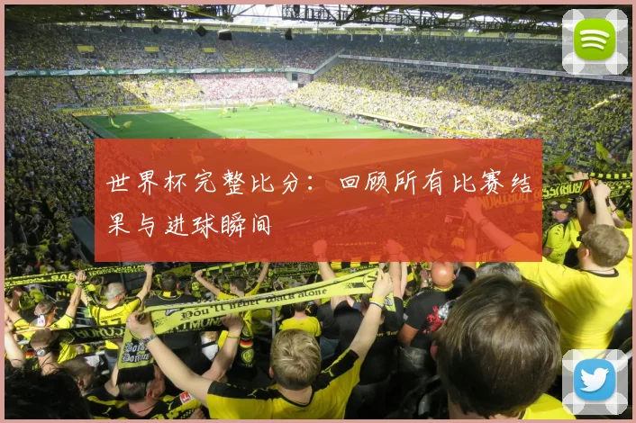 世界杯完整比分：回顾所有比赛结果与进球瞬间